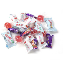 sliver coated jelly candy bag wrapper film